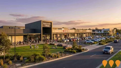 AI impression: Delacombe Village, Retail