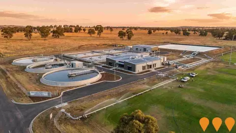 AI impression: Young Sewage Treatment Plant Upgrade, Environmental & Disaster Management
