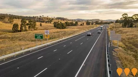 AI impression: Olympic Highway Safety Improvements, Transport & Logistics