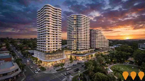 AI impression: Gosford Alive - Detailed Design, Communities, Precincts & Urban Renewal