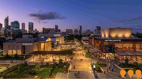 AI impression: Perth Cultural Centre Rejuvenation, Arts & Culture