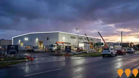 AI impression: Leakes Road Data Centre, Business Parks & Technology Hubs