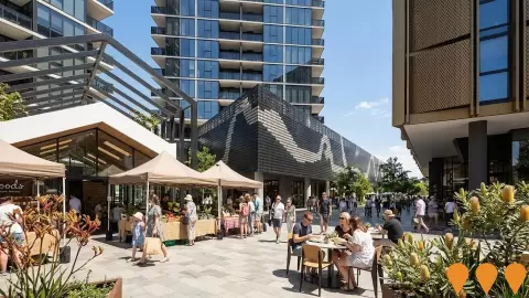 AI impression: Belconnen Town Centre East Precinct, Precincts & Urban Renewal