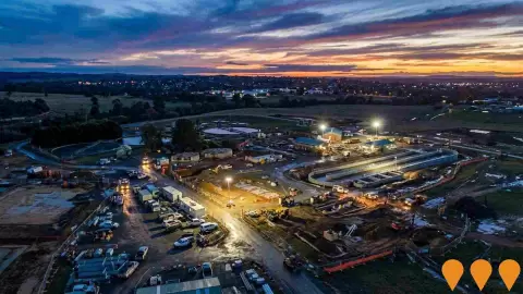 AI impression: Goulburn Mulwaree Water and Sewer Infrastructure Upgrades, Environmental & Disaster Management