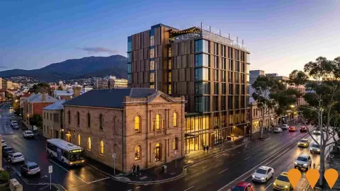 AI impression: Masonic Lodge Hotel Conversion, Tourism