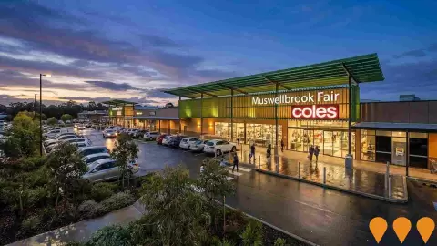 AI impression: Muswellbrook Fair Shopping Centre, Retail