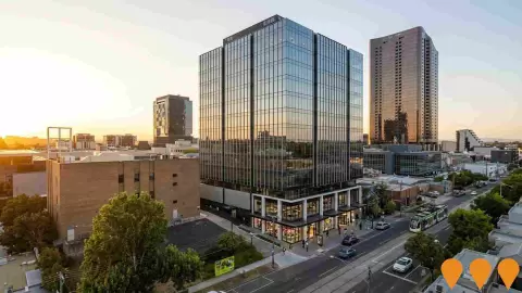 AI impression: 69 Carrington Road Box Hill Office and Retail Tower, Retail