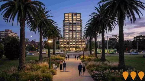 AI impression: 322-332 St Kilda Road Mixed-Use Development, Communities, Precincts & Urban Renewal