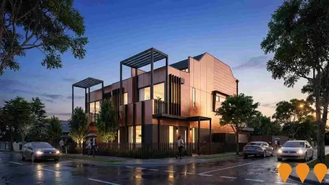 AI impression: Yarraville Green, Residential Development