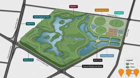 AI impression: Clyde Regional Park, Sports & Recreation