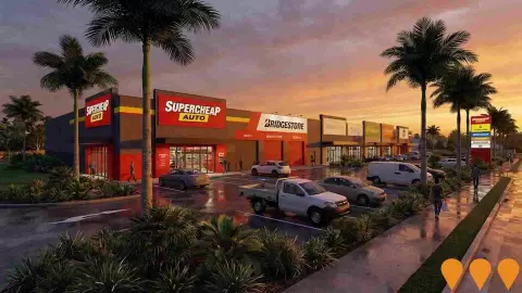AI impression: Townsville Business Park (Shaw Business Park), Retail
