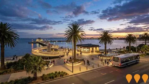 AI impression: St Kilda Pier Foreshore Upgrade, Tourism