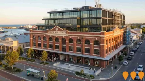 AI impression: Elder Place Fremantle (Elders Wool Stores Redevelopment), Communities, Precincts & Urban Renewal