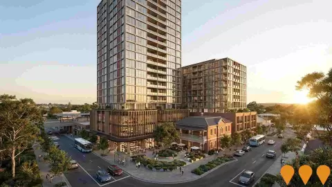 AI impression: Twin Towers Hornsby (Westside Gateway), Communities