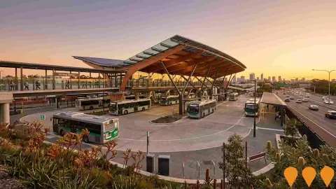 AI impression: Stirling Bus Interchange Upgrade, Transport & Logistics