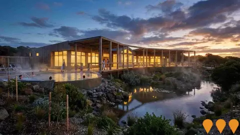 AI impression: Phillip Island Hot Springs Project, Tourism