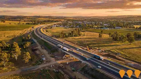 AI impression: New England Highway - Muswellbrook Bypass, Transport & Logistics