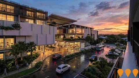 AI impression: Ferny Grove Central, Communities, Precincts & Urban Renewal