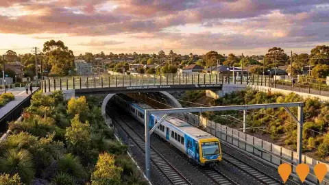 AI impression: Hurstbridge Rail Line Upgrades (Watsonia-Eltham), Transport & Logistics