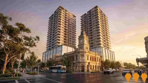 AI impression: Dairy Farmers Towers, Residential Development
