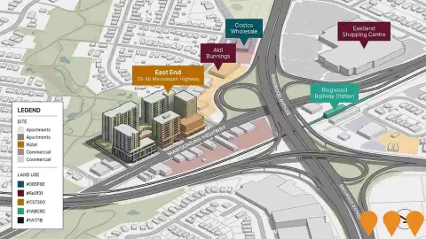 AI impression: East End - 28-30 Maroondah Highway Mixed-Use Development, Communities, Precincts & Urban Renewal