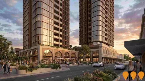 AI impression: The Store Newcastle, Residential Development