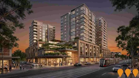 AI impression: Kingsford Green, Education & Training