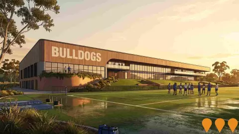 AI impression: Canterbury-Bankstown Bulldogs Centre of Excellence, Sports & Recreation
