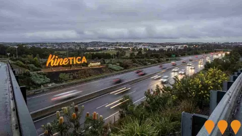 AI impression: M2 Hills Motorway, Transport & Logistics