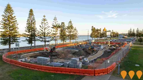 AI impression: Harbour Foreshore Precinct - Foreshore Park Inclusive Playspace, Communities, Precincts & Urban Renewal