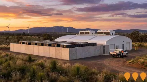 AI impression: Ridgey Creek Battery Energy Storage System, Energy