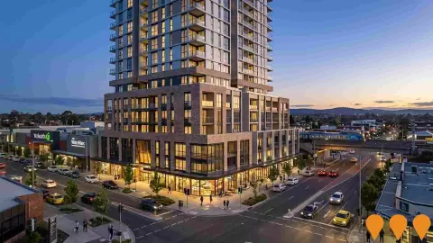 AI impression: 106-126 Main Street Greensborough Affordable Housing, Communities, Precincts & Urban Renewal