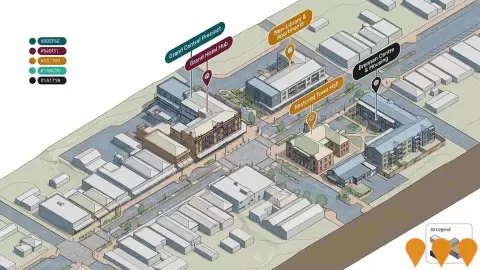 AI impression: Grand Central Precinct Planning and Design Project, Precincts & Urban Renewal