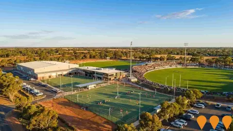 AI impression: Mildura Sporting Precinct, Sports & Recreation