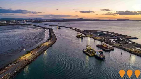 AI impression: Port of Gladstone Gatcombe and Golding Cutting Channel Duplication Project, Ports Marinas Fisheries & Aquaculture