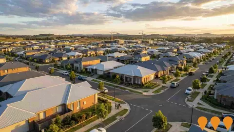 AI impression: Panorama - North Wilton Precinct, Communities