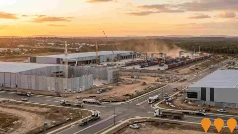 AI impression: Oxley Wedge Industrial Precinct, Business Parks & Technology Hubs