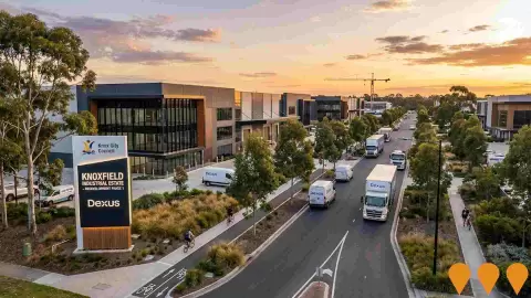 AI impression: Knoxfield Industrial Estate, Business Parks & Technology Hubs