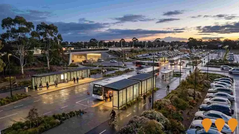 AI impression: Clyde Road Level Crossing Removal & Berwick Station Upgrade, Transport & Logistics