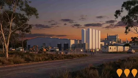 AI impression: Limestone Coast Hydrogen Hub (LCH2), Energy