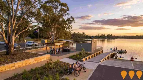 AI impression: Lake Inverell Recreational Precinct Enhancement, Sports & Recreation