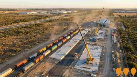 AI impression: Bullsbrook Intermodal Transport Facility, Transport & Logistics