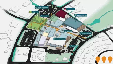 AI impression: Kippax Fair Expansion and Redevelopment, Communities, Precincts & Urban Renewal