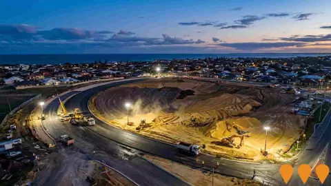 AI impression: Wanneroo Road and Ocean Reef Road Interchange, Transport & Logistics