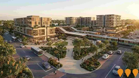 AI impression: Aubin Grove Station Precinct Development, Precincts & Urban Renewal