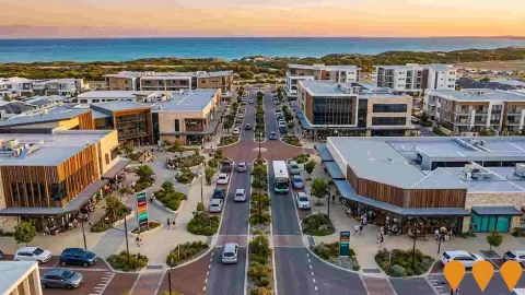 AI impression: Alkimos Beach Town Centre, Communities, Precincts & Urban Renewal