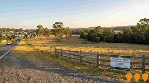 AI impression: Wingham Urban Release Area 1 Planning Proposal, Residential Development