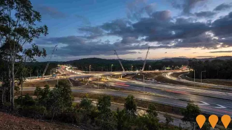 AI impression: Bruce Highway Upgrade - Maroochydore Road and Mons Road Interchanges, Transport & Logistics