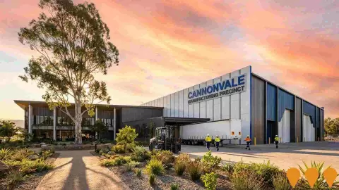 AI impression: Cannonvale Industrial and Manufacturing Precinct, Manufacturing