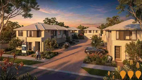 AI impression: High Wycombe South Residential Precinct, Communities